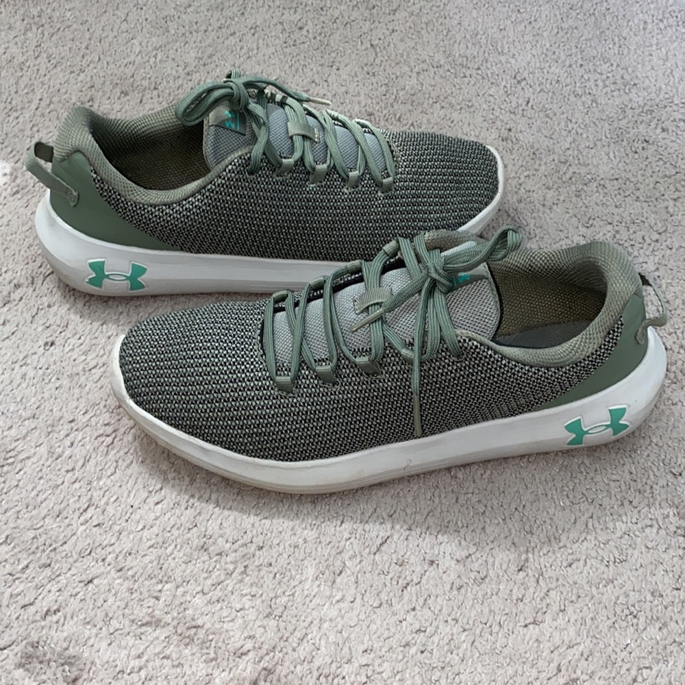 Olive Green Under Armor Sneakers
